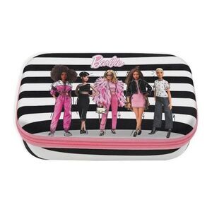 Barbie Molded Striped ‎ Pencil Case